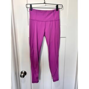 Athleta Women's‎ Pull-On Capri Leggings Activewear Running Yoga Purple Size XS